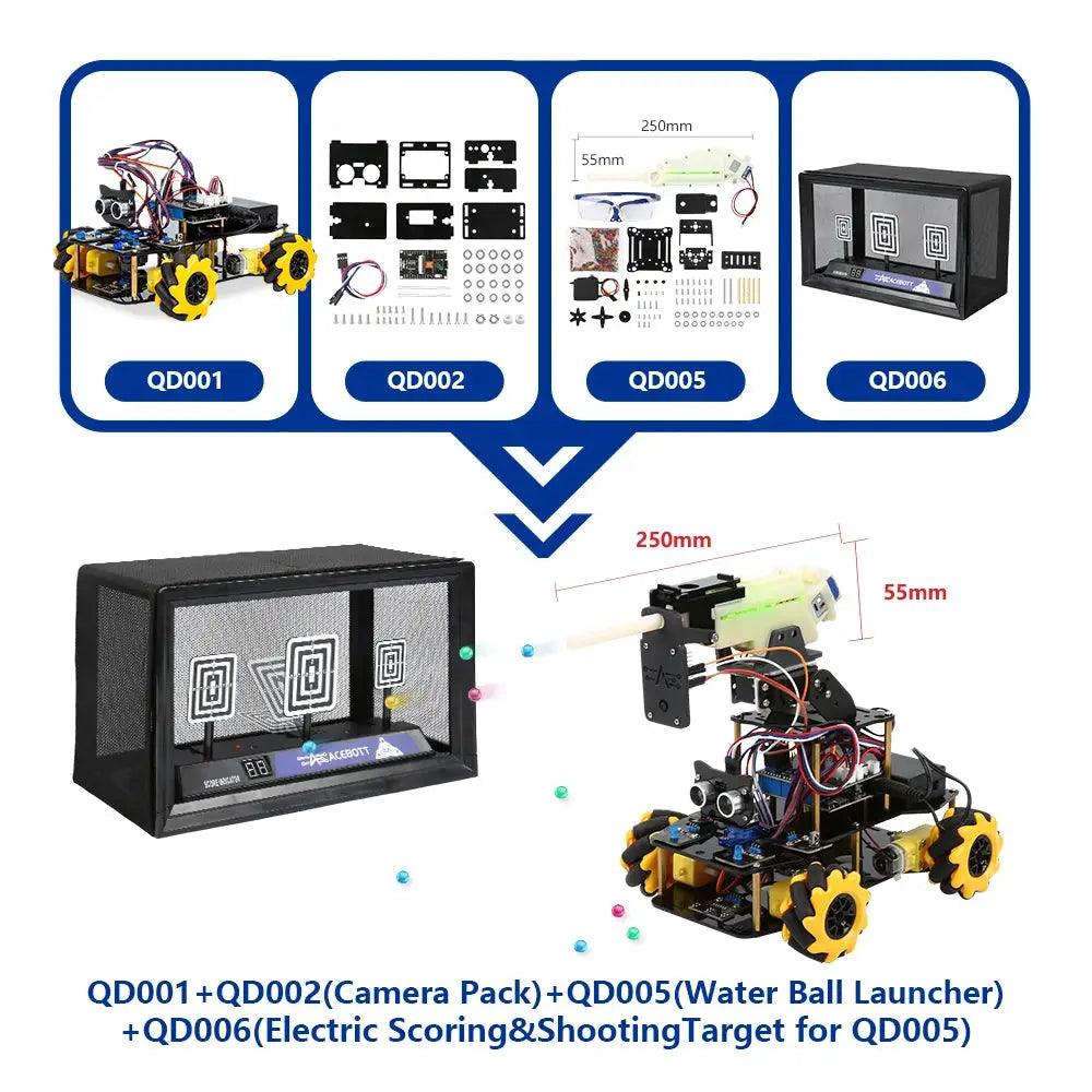  ESP32 4WD Mecanum Robot Car Kit With Camera IoT -  ToylandEU™