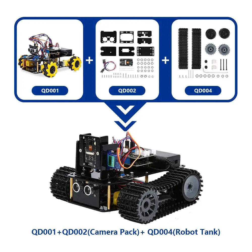 ESP32 4WD Mecanum Robot Car Kit With Camera IoT -  ToylandEU™