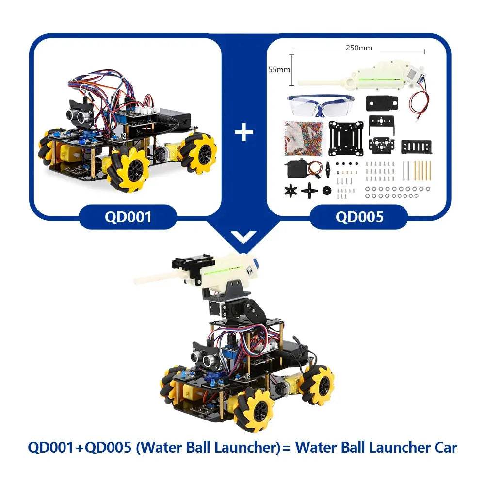  ESP32 4WD Mecanum Robot Car Kit With Camera IoT -  ToylandEU™