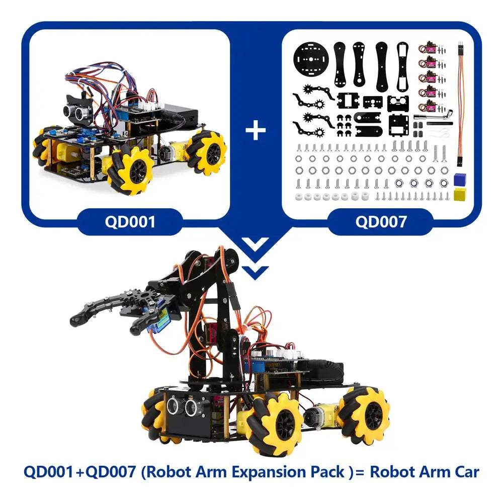  ESP32 4WD Mecanum Robot Car Kit With Camera IoT -  ToylandEU™