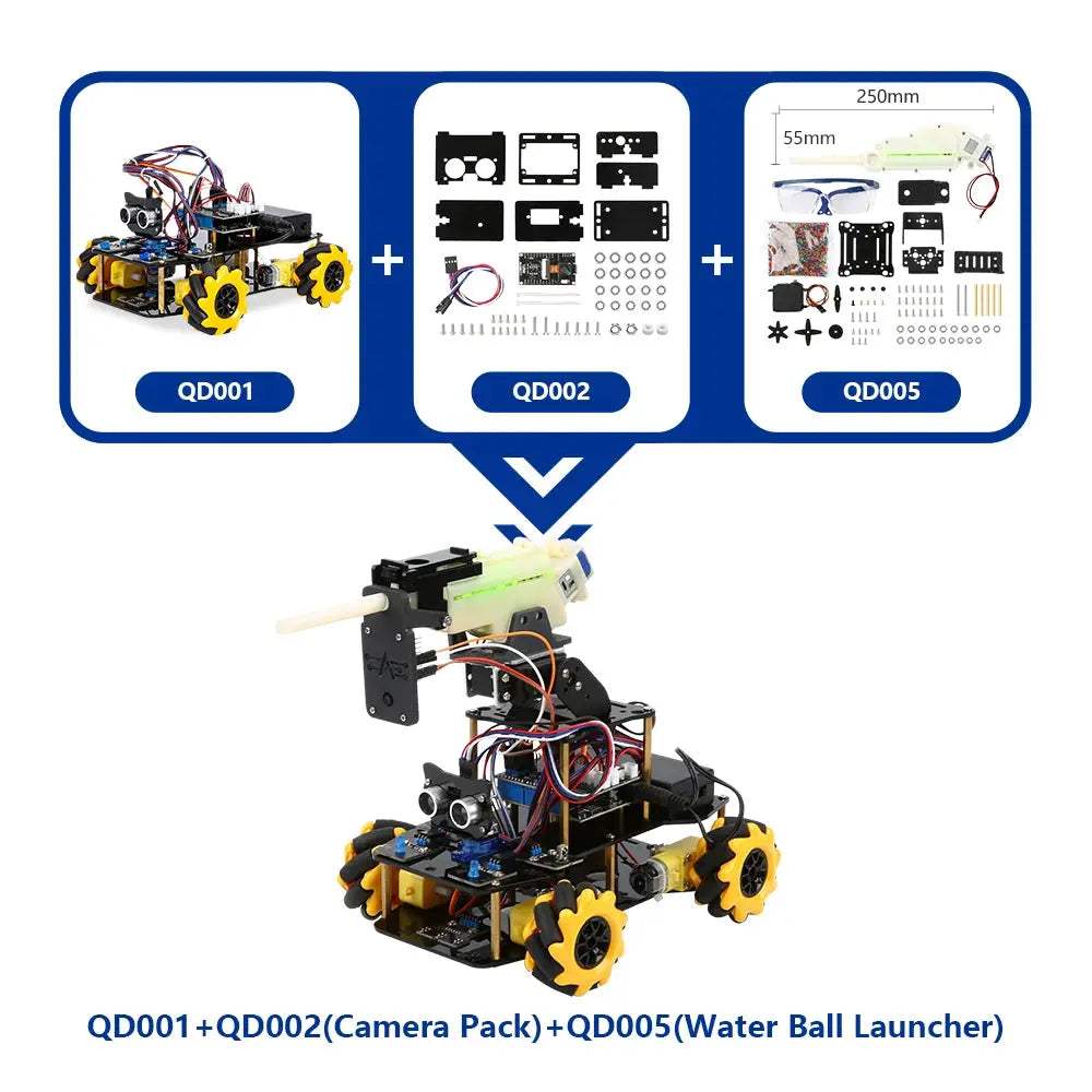  ESP32 4WD Mecanum Robot Car Kit With Camera IoT -  ToylandEU™