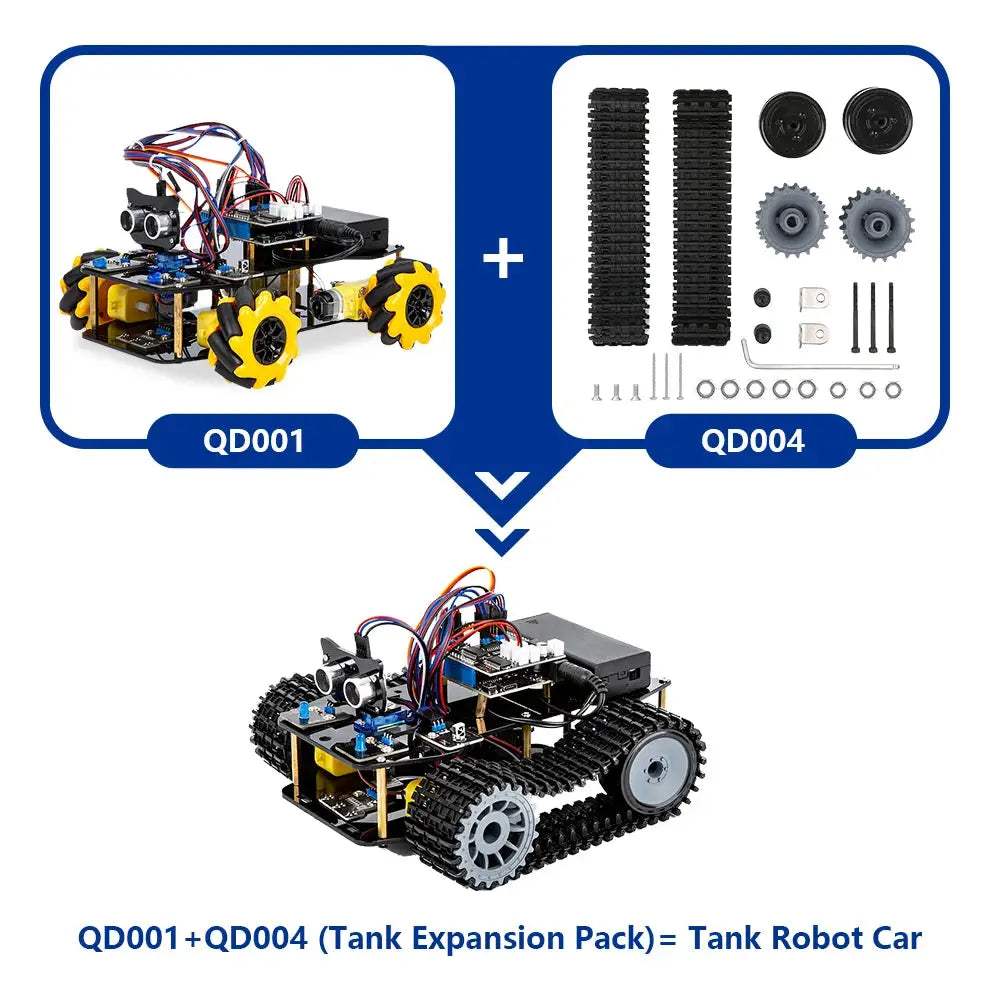  ESP32 4WD Mecanum Robot Car Kit With Camera IoT -  ToylandEU™