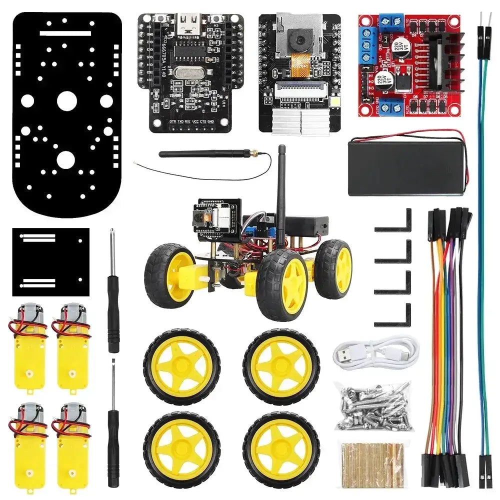 ESP32 CAM Smart Car Robot Kit For Arduino STEM Education - ToylandEU