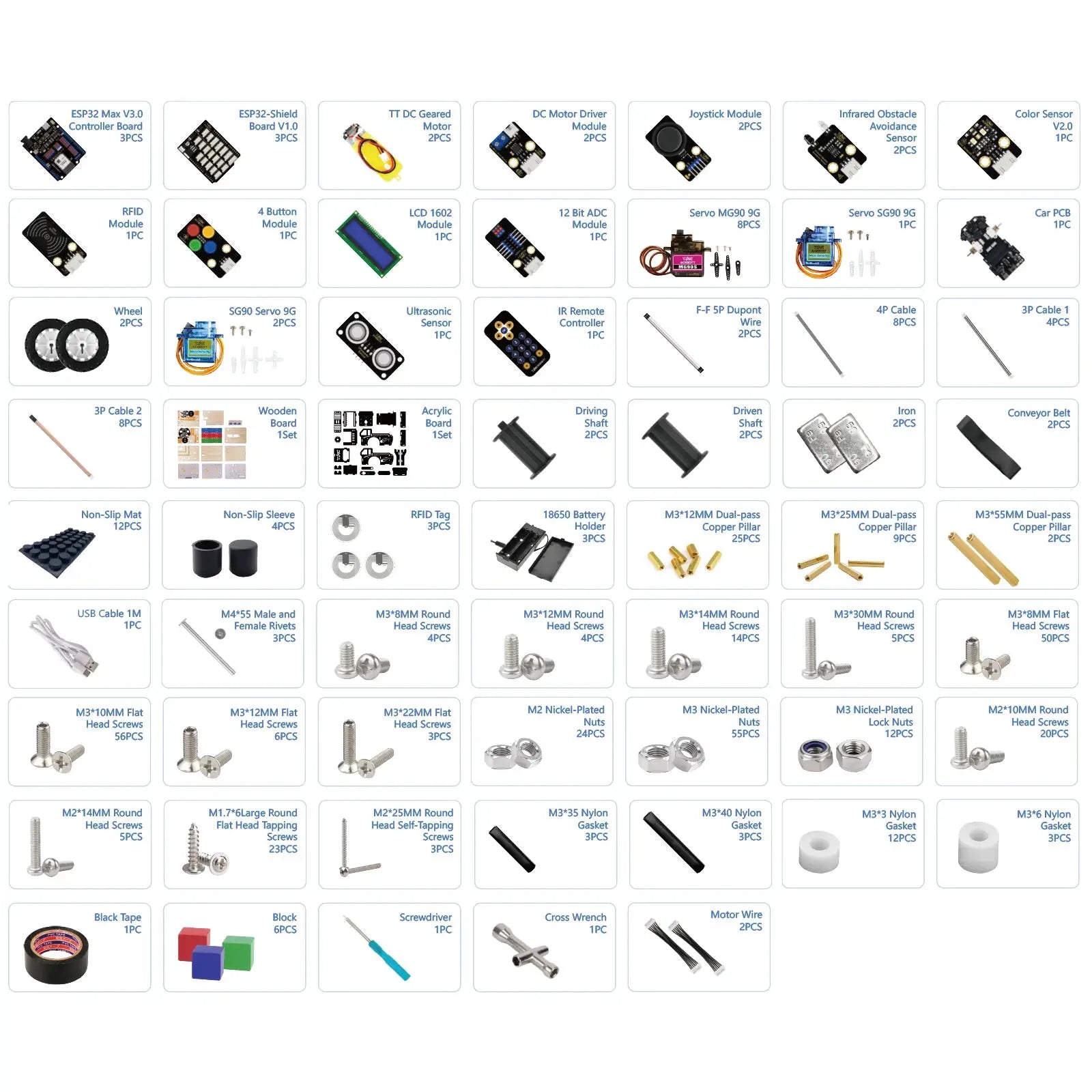  ESP32 STEM Smart Factory Education Kit Arduino Projects -  ToylandEU™