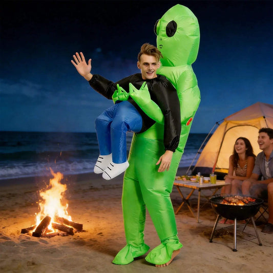  ET Inflatable Alien Costume Scary Monster Unisex Easy -  ToylandEU™