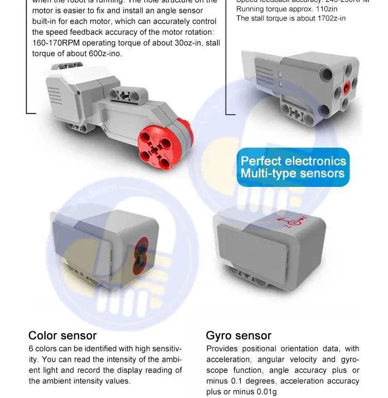  EV3 Motors Compatible with EV6 31313 45544 Science Robot -  ToylandEU™