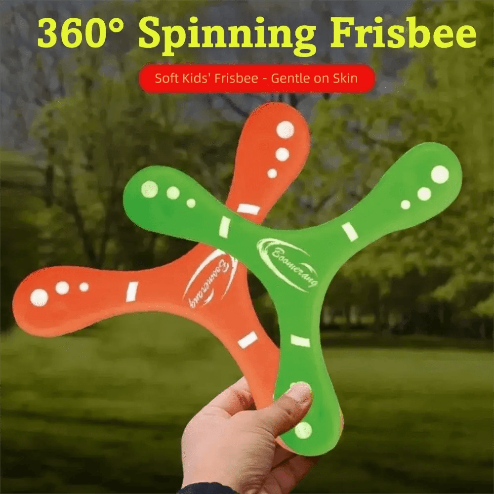  EVA Boomerang Flying Disc Toy 360 Spinner Durable -  ToylandEU™