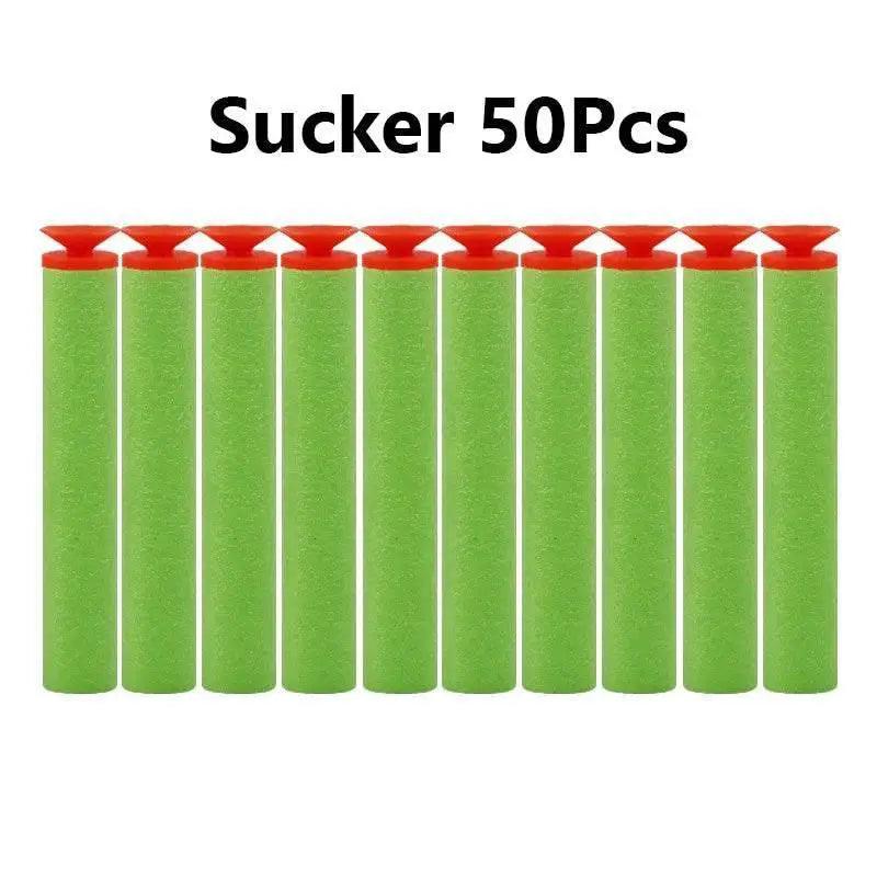  EVA Soft Round Suction Head Refill Darts for Nerf Guns -  ToylandEU™