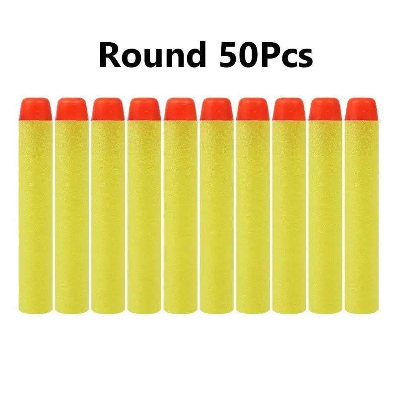  EVA Soft Round Suction Head Refill Darts for Nerf Guns -  ToylandEU™