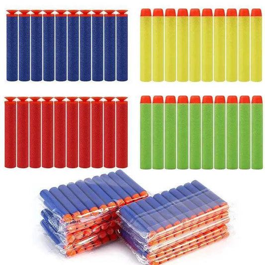  EVA Soft Round Suction Head Refill Darts for Nerf Guns -  ToylandEU™