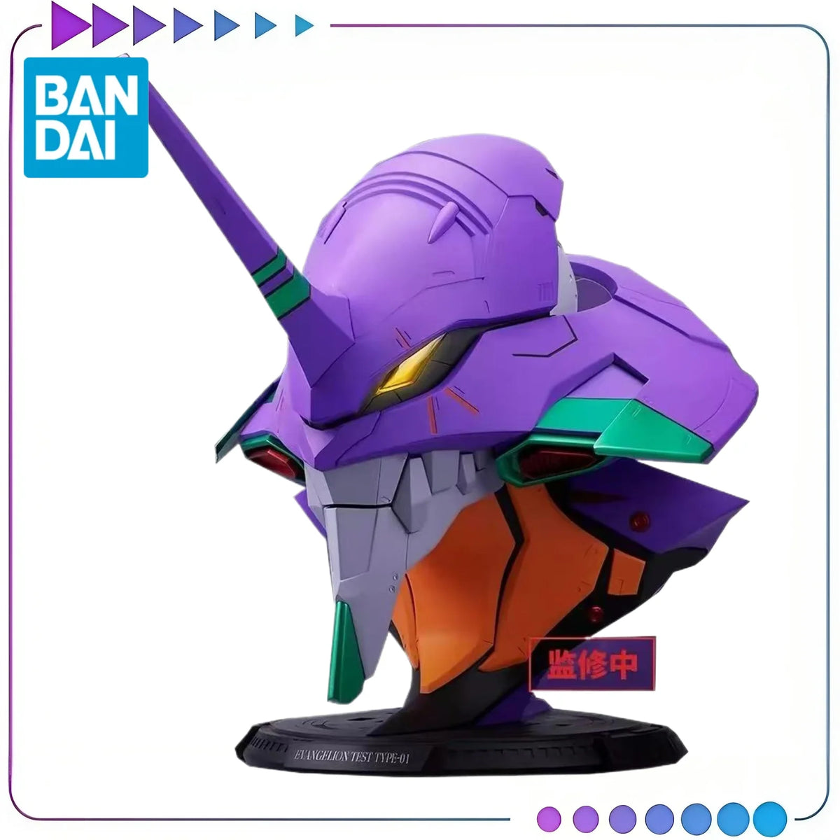 EVA Unit 01 Head Sculpture | 450mm PVC Model | Toylandeu™