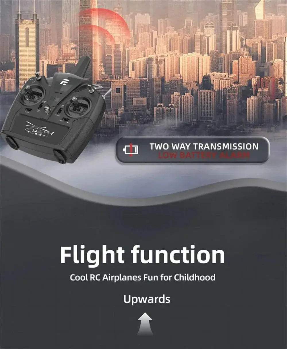  Eachine E186 Bell-206 RC Helicopter with Brushless Motor -  ToylandEU™