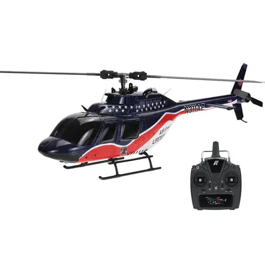  Eachine E186 Bell-206 Intelligent RC Helicopter Model -  ToylandEU™