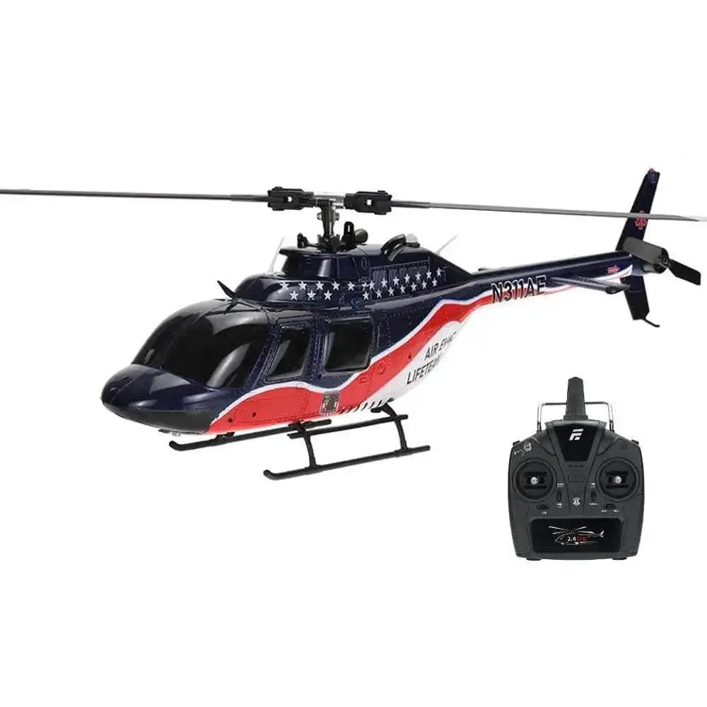  Eachine E186 Bell-206 RC Helicopter with Brushless Motor -  ToylandEU™