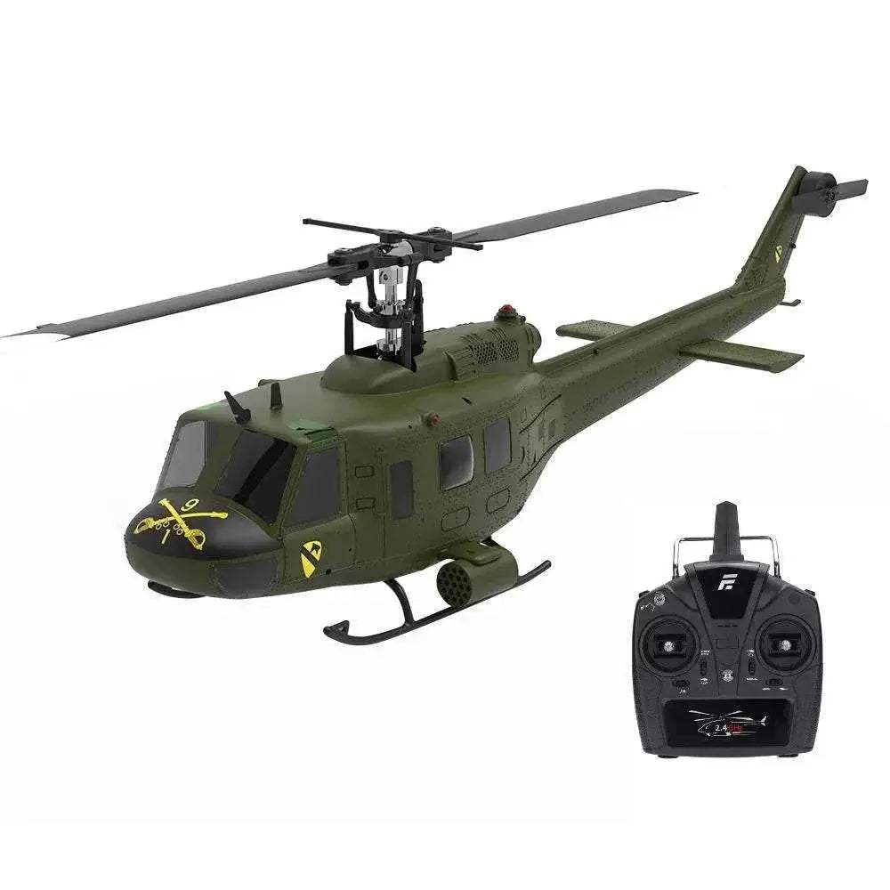 Eachine E190 1:34 UH-1 HUEY Scale 2.4G 6CH RC Helicopter - ToylandEU
