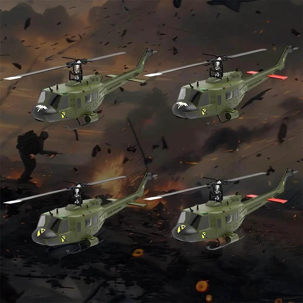  Eachine E190 1:34 UH-1 Huey Scale Dual Brushless RC Helicopter -  ToylandEU™