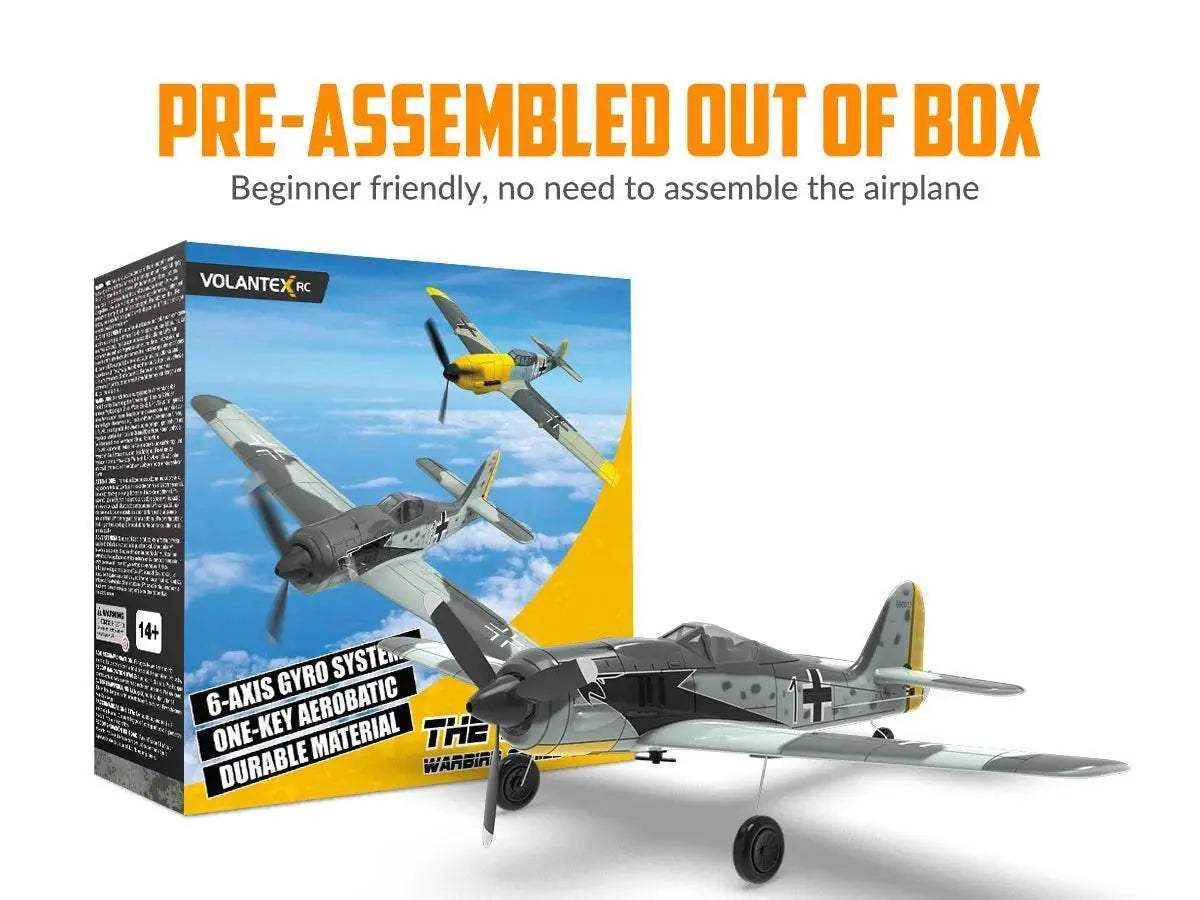 Eachine Mini FW190 400mm Wingspan EPP RC Airplane BNF/RTF - ToylandEU