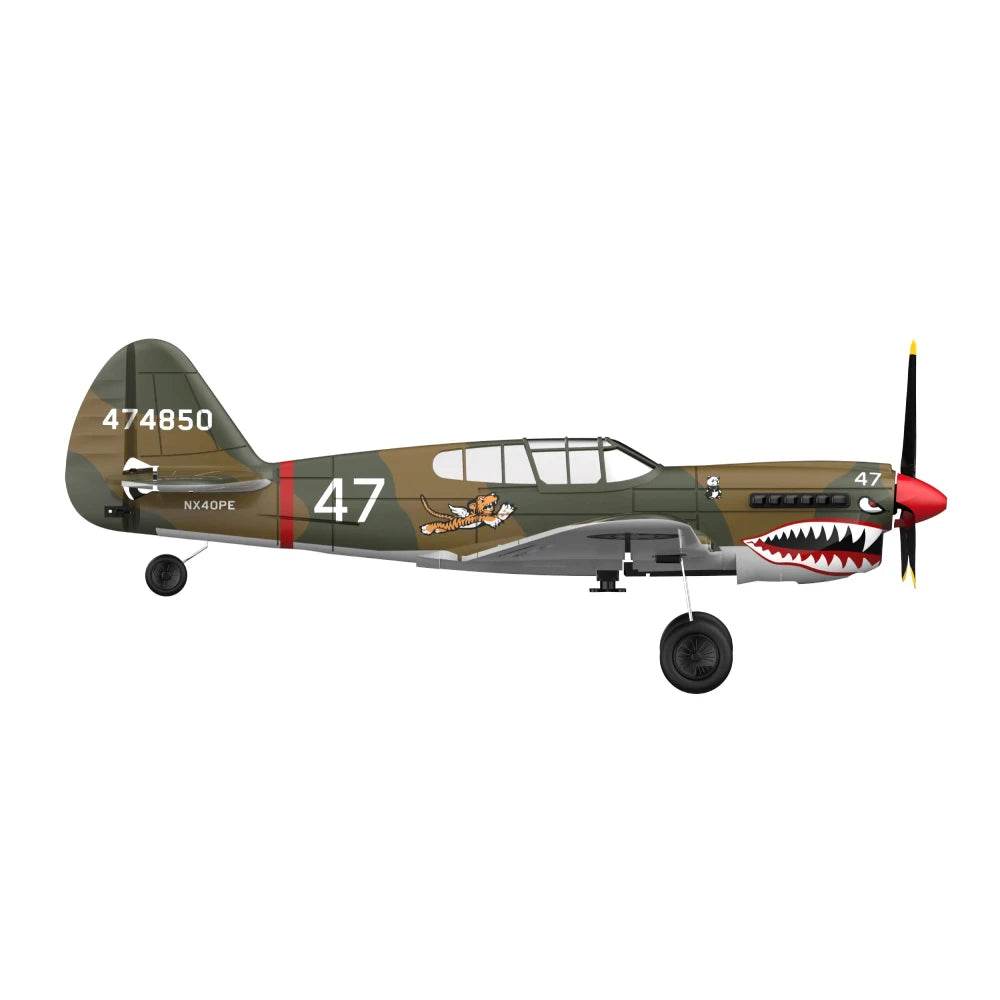 Eachine P-40 P40 Fighter V2 400mm RC Airplane BNF/RTF - ToylandEU