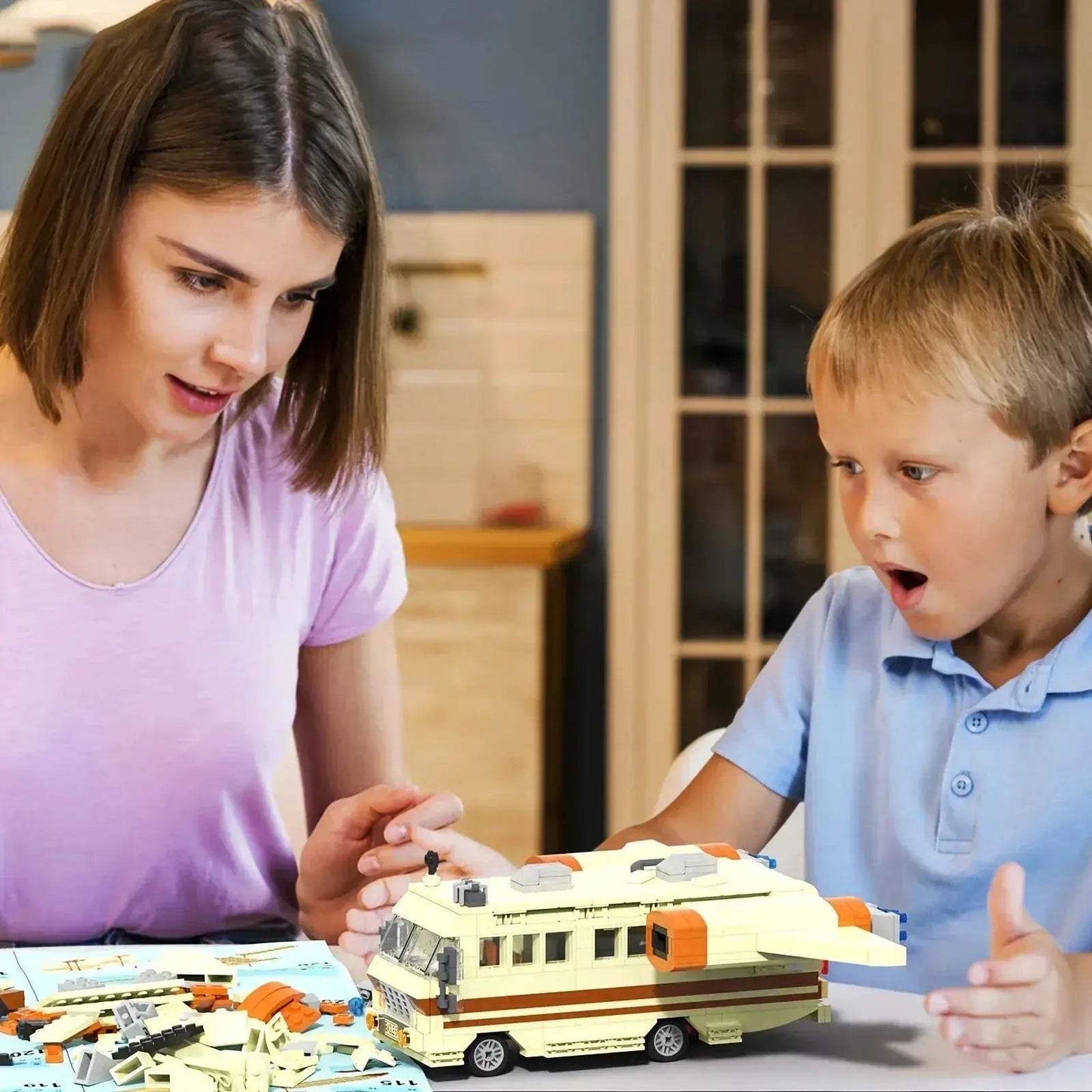 Eagle 5 Building Blocks Set Space Travel Car Great Gift - ToylandEU