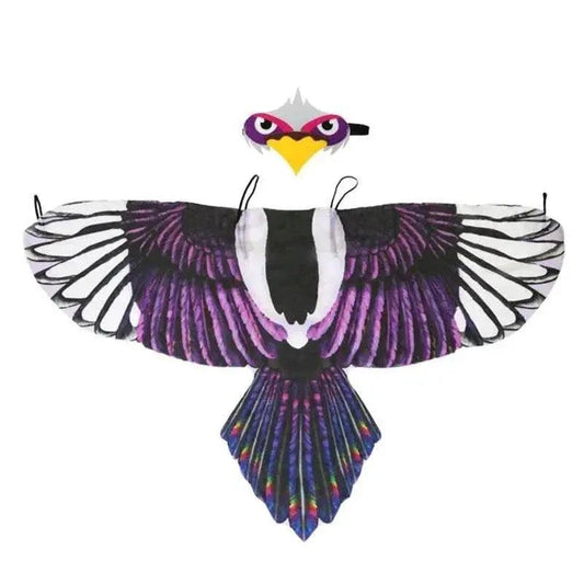  Eagle Wings Kids Costume Set - Enchanting Cloak & Mask for Halloween -  ToylandEU™