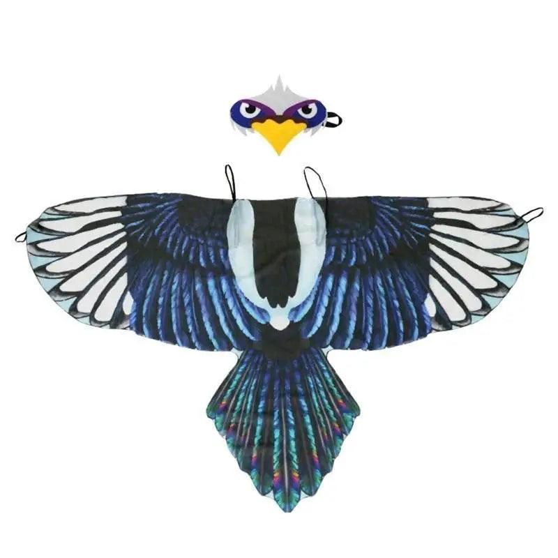  Eagle Wings Kids Costume Set - Enchanting Cloak & Mask for Halloween -  ToylandEU™