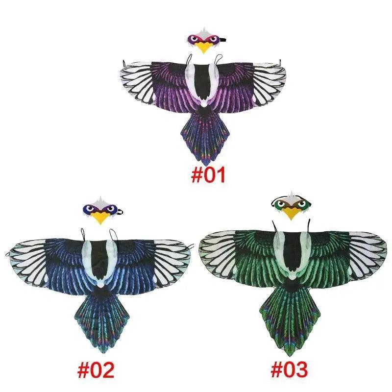  Eagle Wings Kids Costume Set - Enchanting Cloak & Mask for Halloween -  ToylandEU™