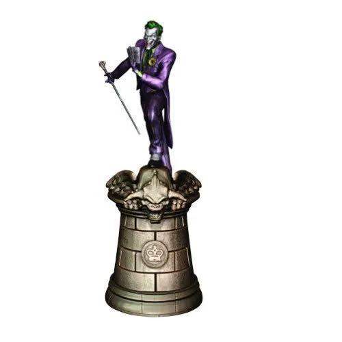 Eaglemoss DC Superhero Joker Black King Chess Piece with Collector Magazine #2 - ToyShnip