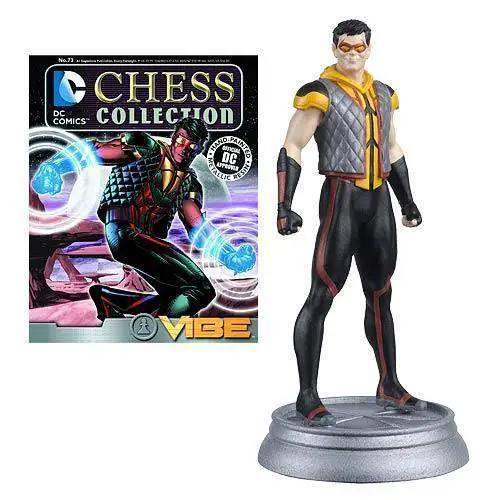 DC Superhero White Pawn Chess Piece With Collector Magazine - ToylandEU