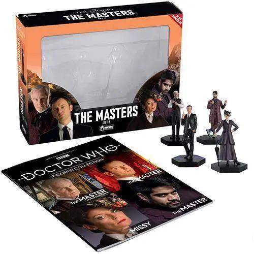 Doctor Who Companions Figure Set in Metallic Resin, 1:21 Scale - ToylandEU