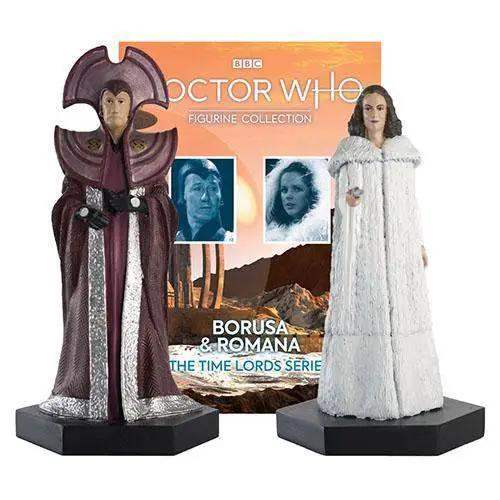 Exclusive Doctor Who Time Lords Borusa Romana Figurine Set - ToylandEU