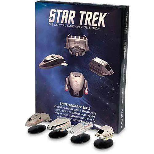 Star Trek Shuttlecraft Set 2 Iconic Enterprise Shuttles - ToylandEU