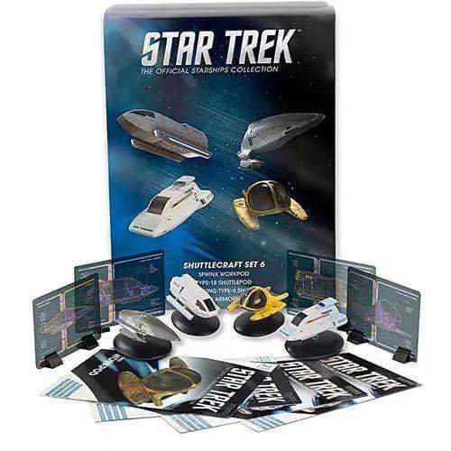 Star Trek Shuttlecraft Set 2 Iconic Enterprise Shuttles - ToylandEU