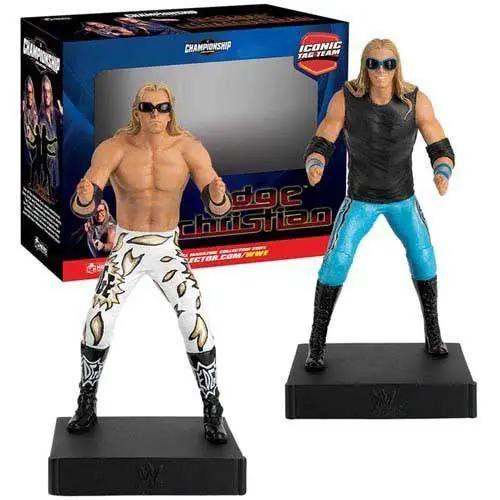 Eaglemoss WWE Iconic Tag Team: Edge & Christian with Collector Magazine - ToylandEU