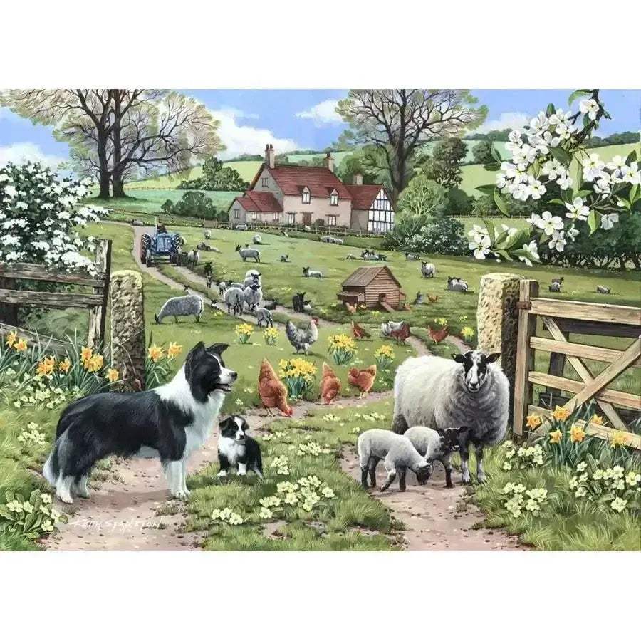 Early Learning 1000 Piece Jigsaw Puzzle Illustrated By Keith Stapleton - ToylandEU