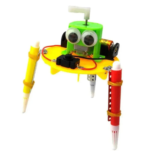  Early Learning DIY Doodle Robot Technology Small Inventions Educational Toys Kids Primary and Secondary Science Experiment -  ToylandEU™