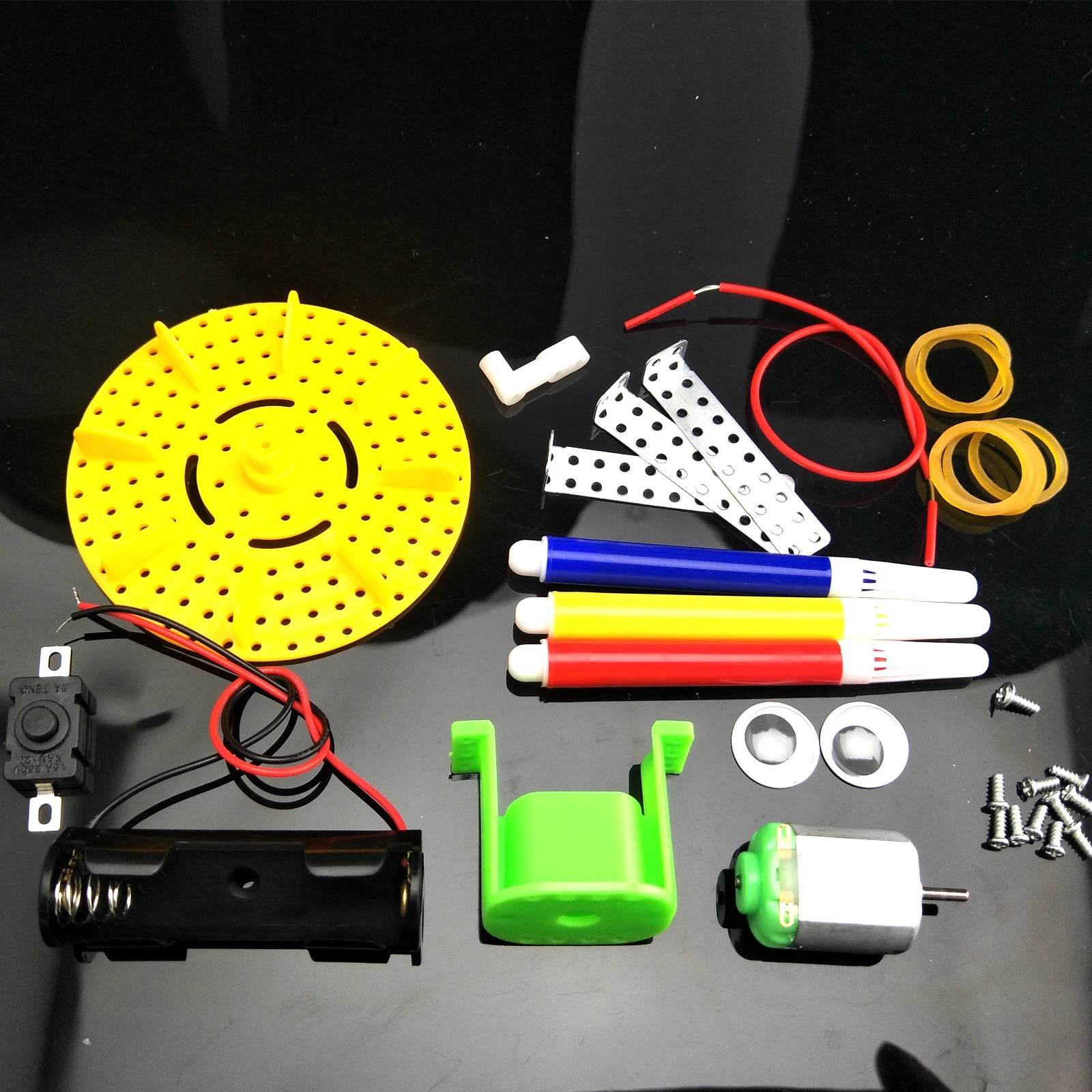 Early Learning DIY Doodle Robot Technology Small Inventions Educational Toys Kids Primary and Secondary Science Experiment - ToylandEU