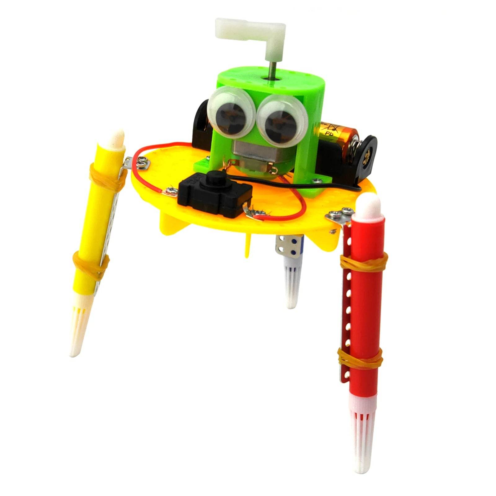 Early Learning DIY Doodle Robot Technology Small Inventions Educational Toys Kids Primary and Secondary Science Experiment - ToylandEU