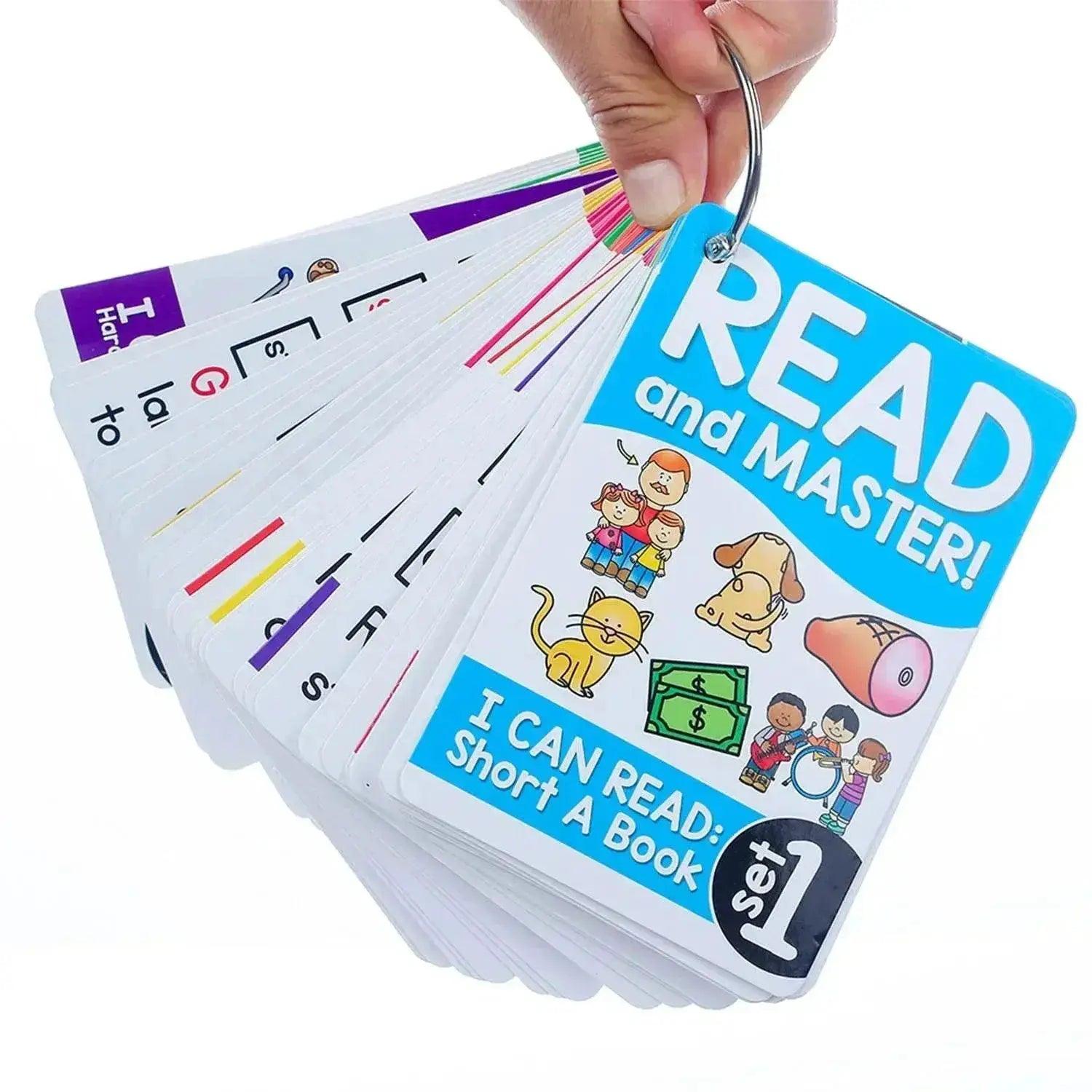  Early Learning Phonics Card Books Educational Language Toys Word Readings English Learning Gifts for Kids -  ToylandEU™