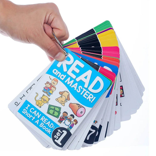 Картотеки за ранно обучение с фонетика, образователни езикови играчки, четене на думи, подаръци за учене на английски език за деца - ToylandEU