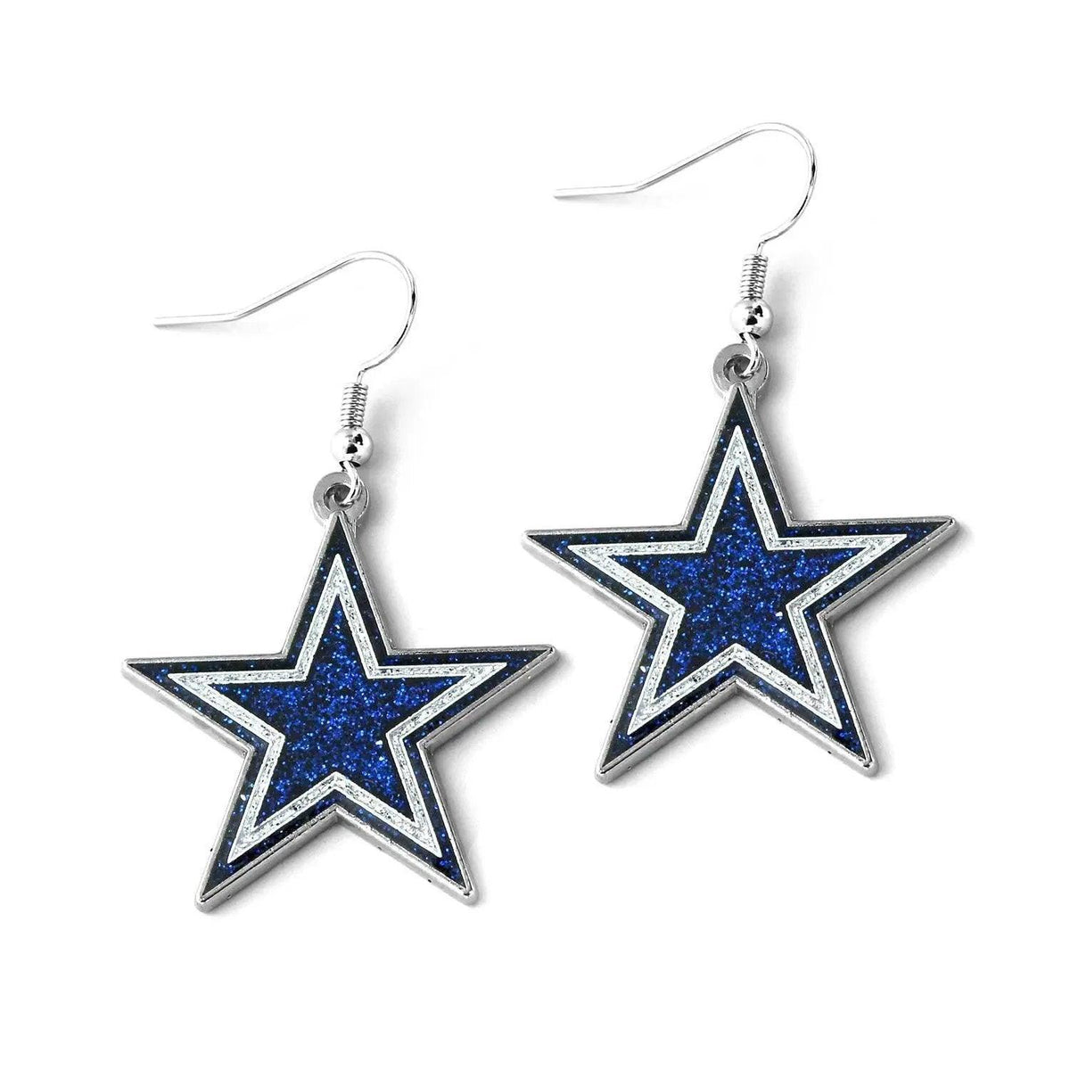  Dallas Cowboys Glitter Dazzle Earrings Team Color Jewelry -  ToylandEU™