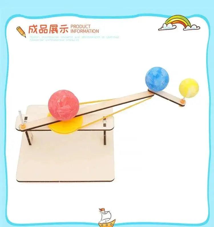  DIY Earth Moon Sun Spheres Model Tecnologia Science Toys STEM Experimental Tool Kit Teaching Aids for Kids Educational -  ToylandEU™