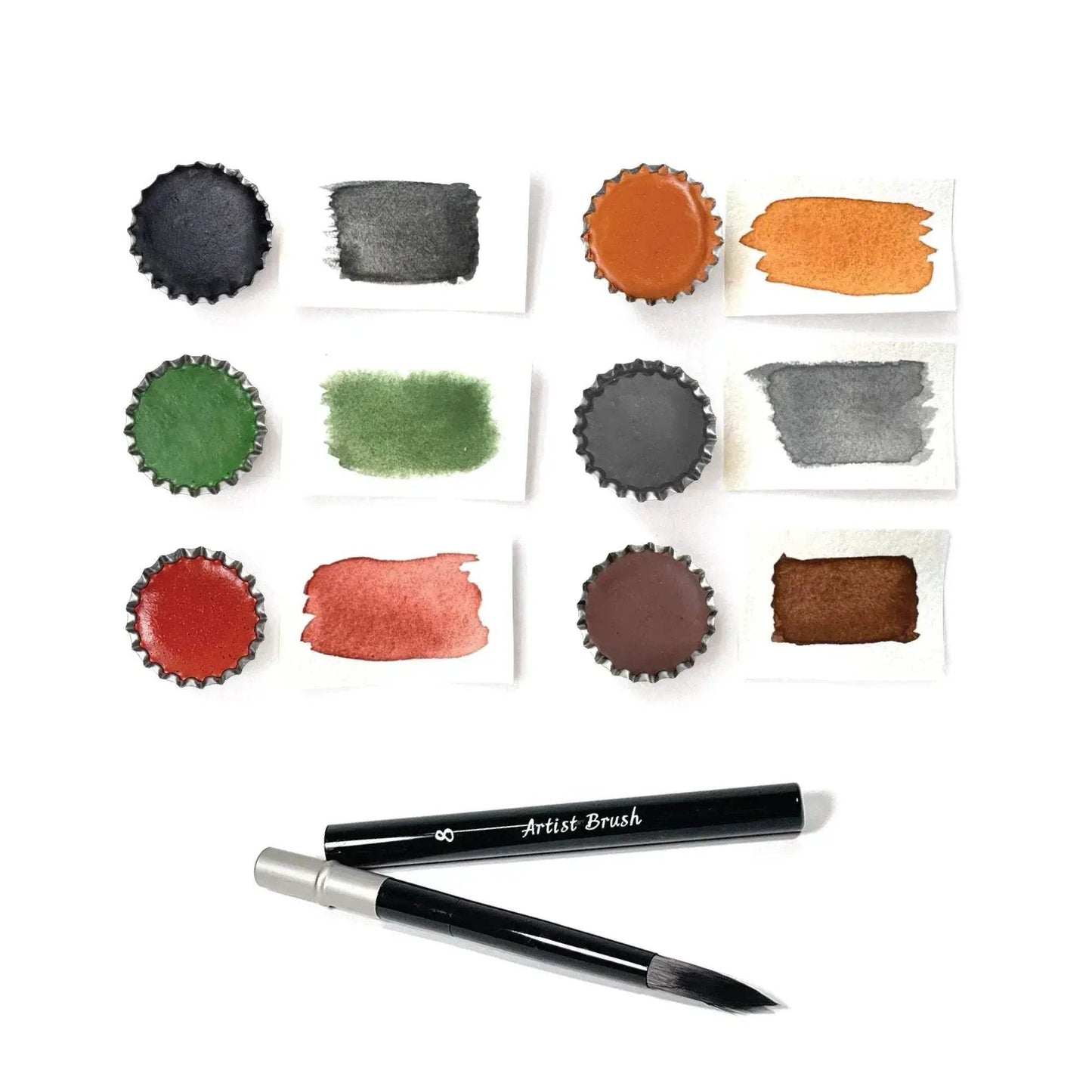 Handmade Watercolor Set – Earth Paints - ToylandEU