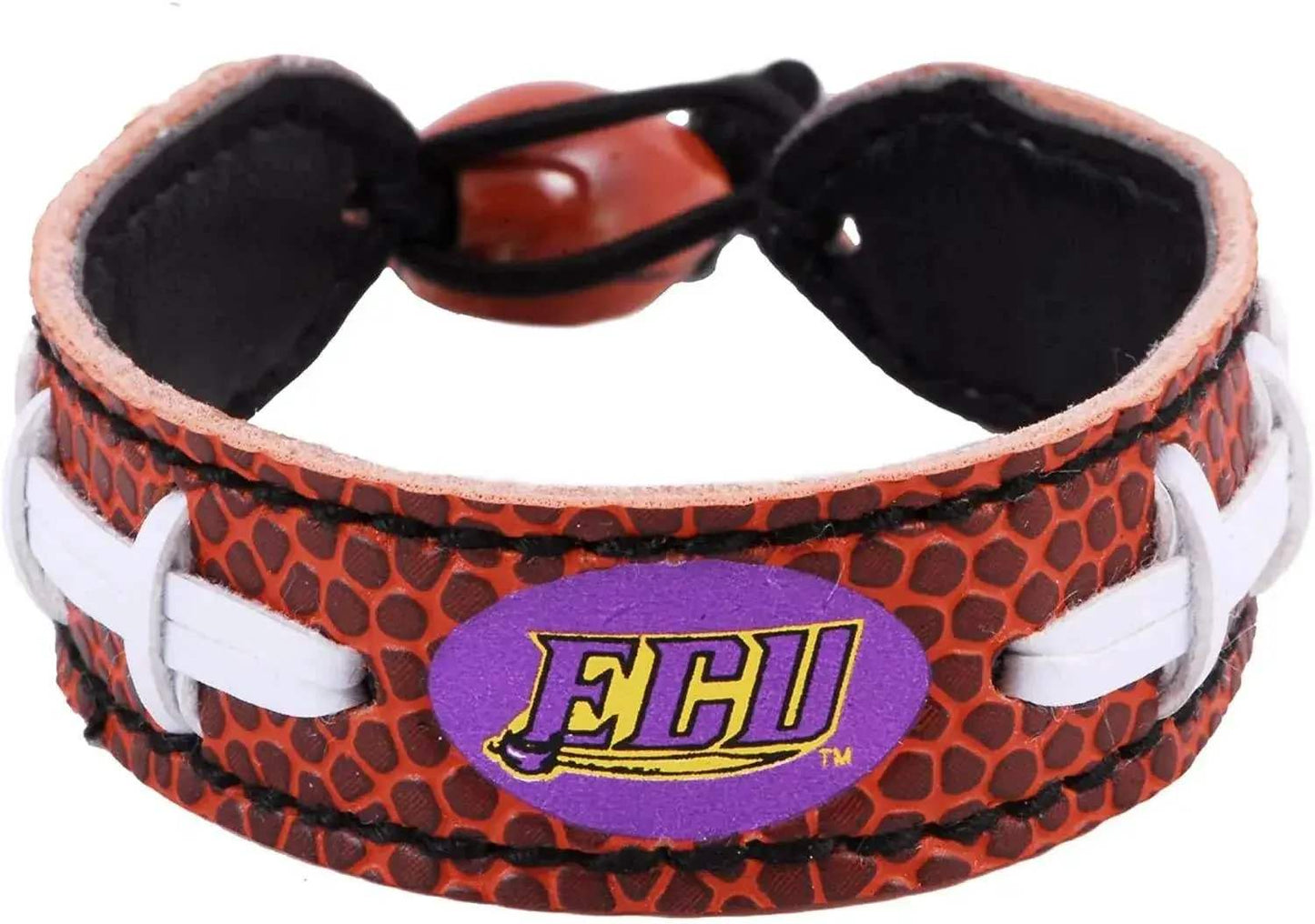  East Carolina Pirates Leather Bracelet With Ceramic Bead -  ToylandEU™