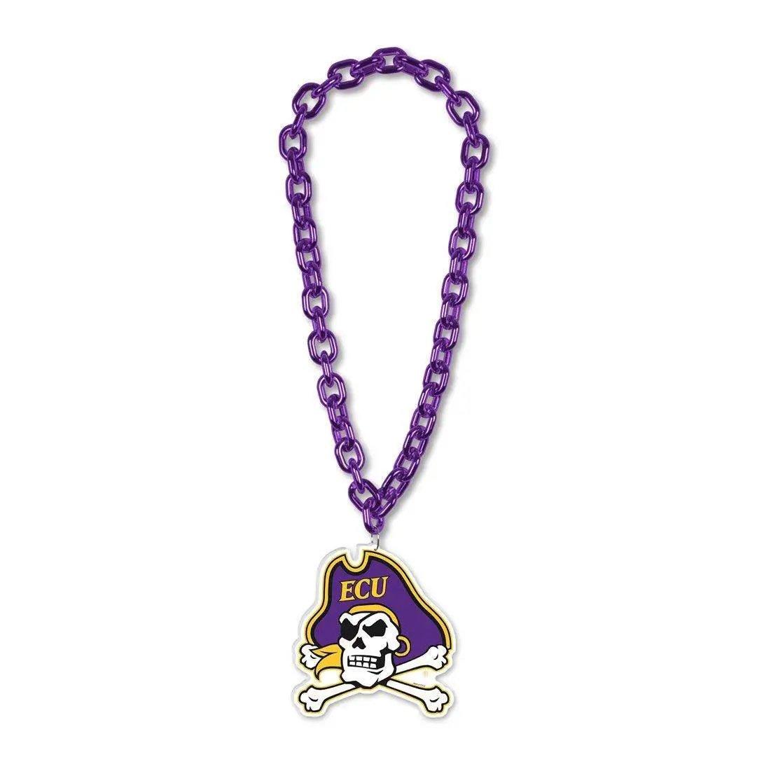 East Carolina Pirates Necklace Big Fan Chain For Game Day -  ToylandEU™