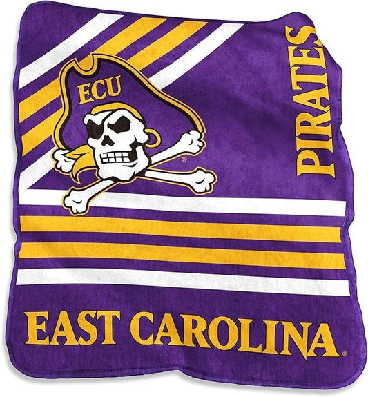 East Carolina Pirates Raschel Throw Blanket 50x60 Inches - ToylandEU