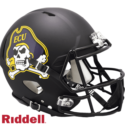 East Carolina Pirates Riddell Helmet Full Size Matte Black - ToylandEU