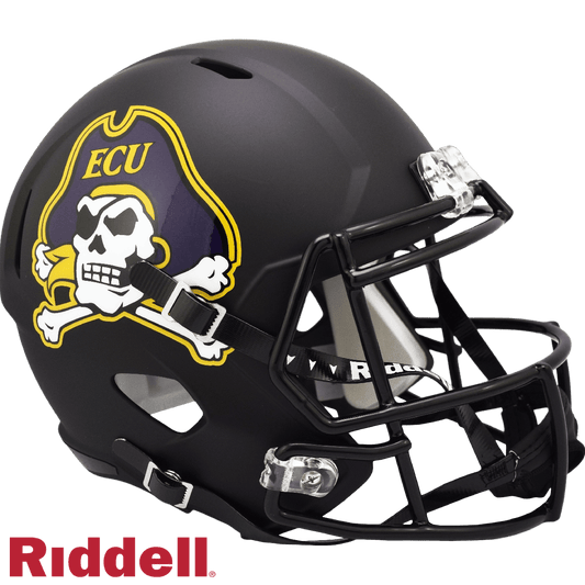 East Carolina Pirates Riddell Speed Helmet Matte Black - ToylandEU