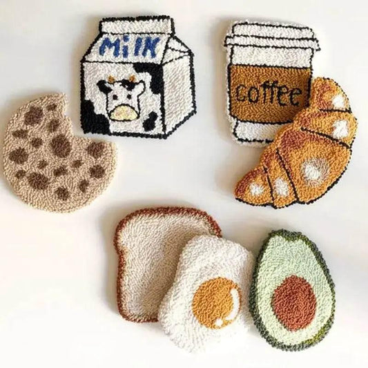  Easy-to-Use Punch Needle Coaster Kit for Beginners - Create Beautiful Tufted Mug Rugs and Embroidery Crafts -  ToylandEU™