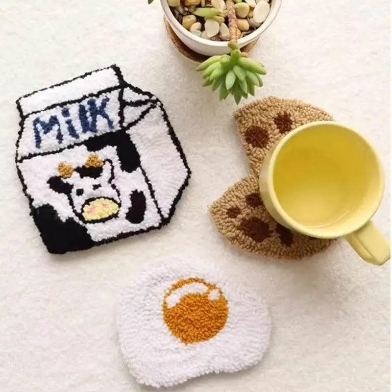  Easy-to-Use Punch Needle Coaster Kit for Beginners - Create Beautiful Tufted Mug Rugs and Embroidery Crafts -  ToylandEU™