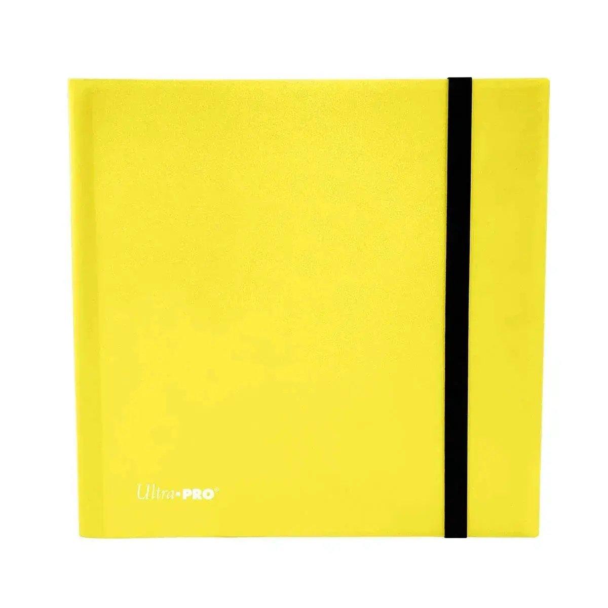  12 Pocket Eclipse PRO Binder Lemon Yellow Card Holder -  ToylandEU™
